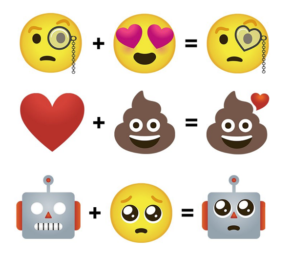 Funkcionalita Emoji Mash-Up